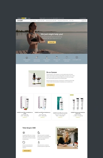 Dezvoltare Website - Realizare Website - Canzon