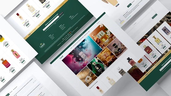Dezvoltare Website - Realizare Website - Emerald perfumes