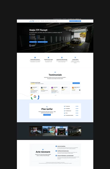 Dezvoltare Website - Realizare Website - ITP Floresti
